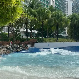 Apartment The Bahamas And Maldives At Azure Residences Near Airport, Manila